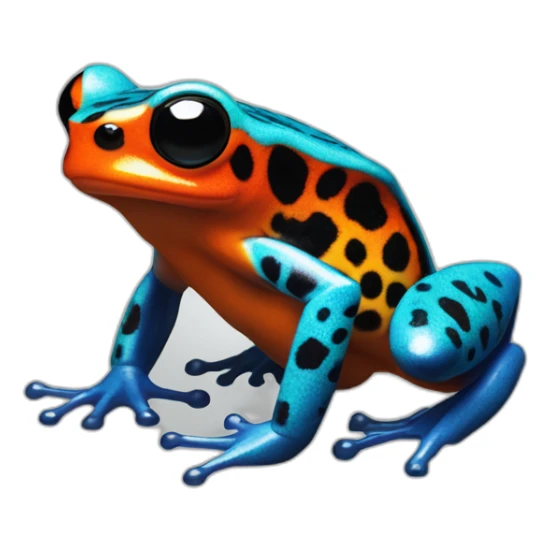 Poison dart frog oophaga pumilio sticker