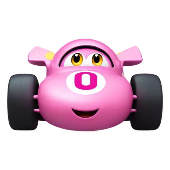 kirby on the f1 car sticker