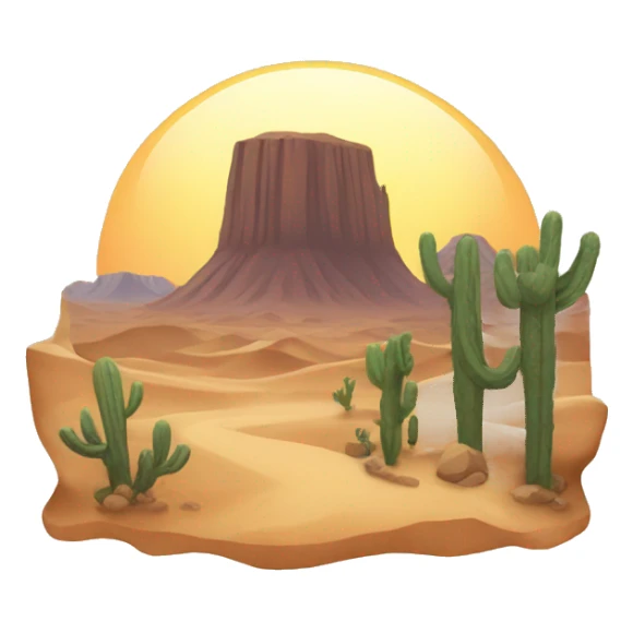 Desert sticker