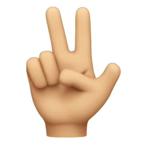 finger pointing sticker