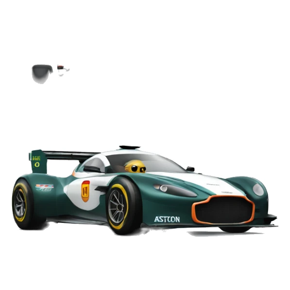 Aston Martin f1 car sticker