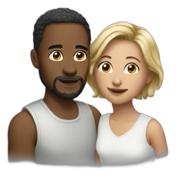 discussion between artist and fan sticker