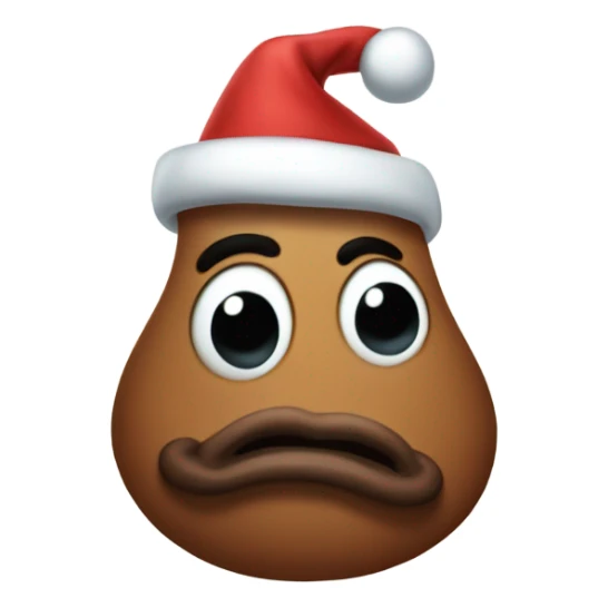 mister hanky the christmas poo sticker