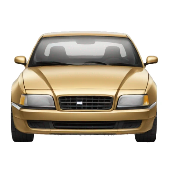 polestar car golden sticker