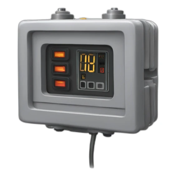 The flux capacitor from back to the future sticker