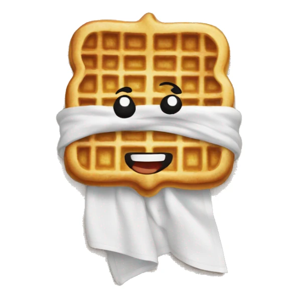 Waffle towel sticker