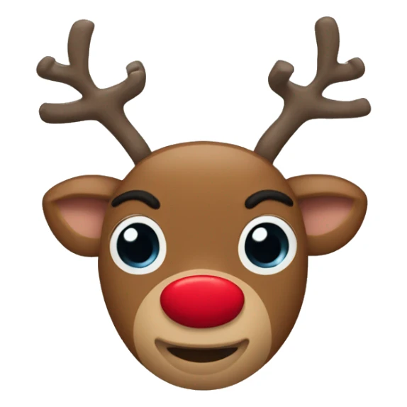rudolph the red nosed reindeer sticker