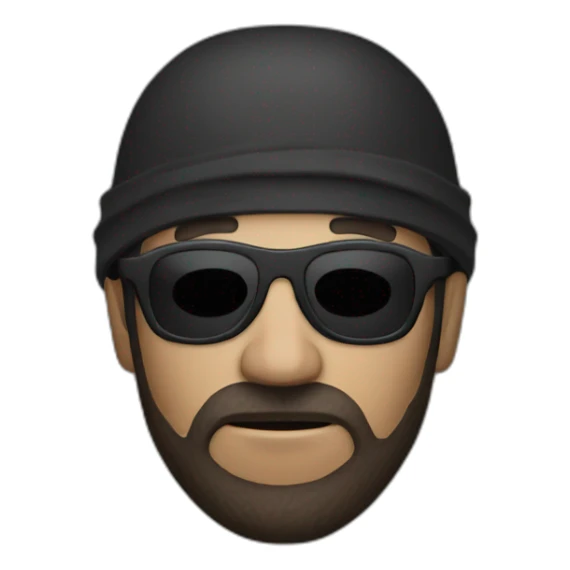 person that looks like a robber sticker