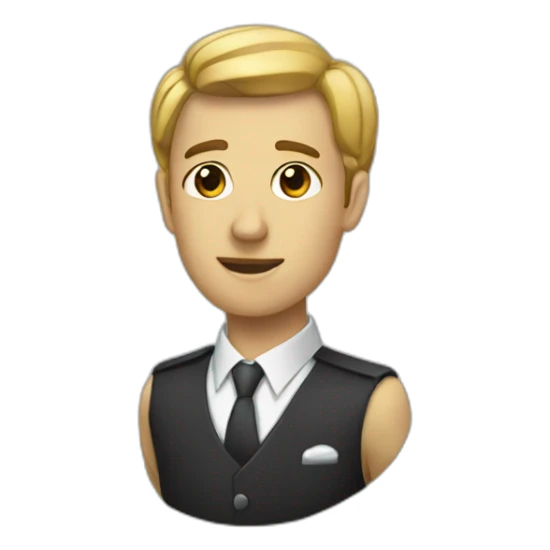 Coeur attaché sticker