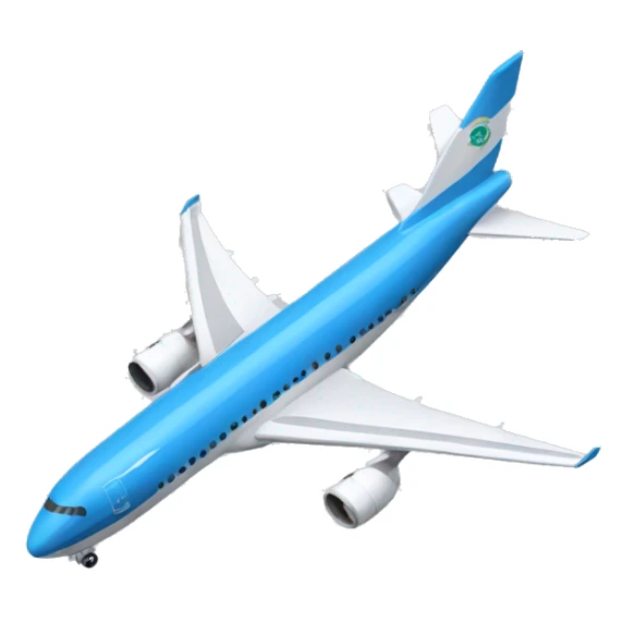 Uzbekistan Airway's plane sticker