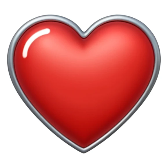 heart with a magnet above it sticker