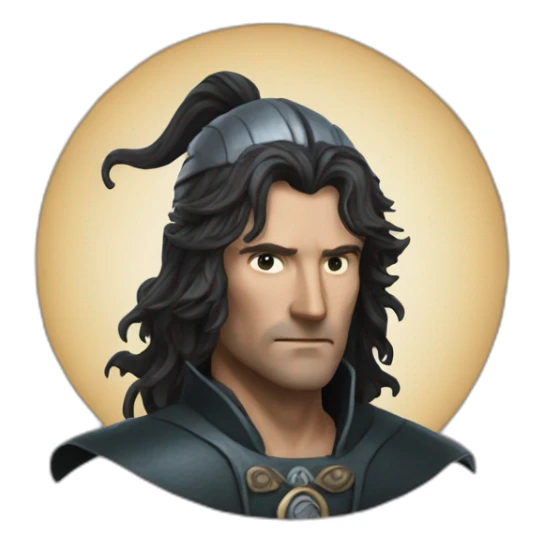Moirane from Wheel of time sticker