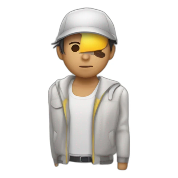 persona tiene calor suda sticker