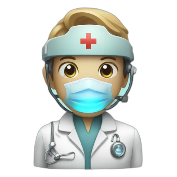 Emergency medical hologram sticker