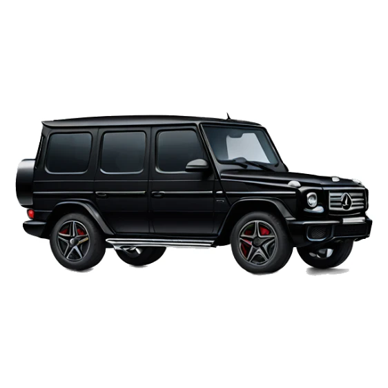black mercedes g wagon sticker