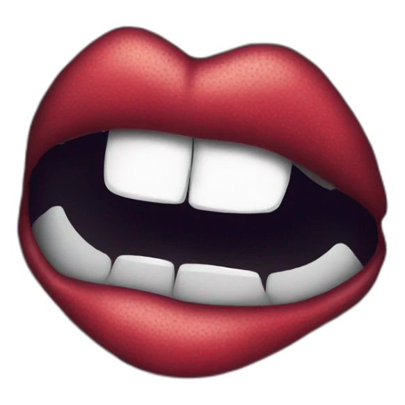 Kiss rock sticker