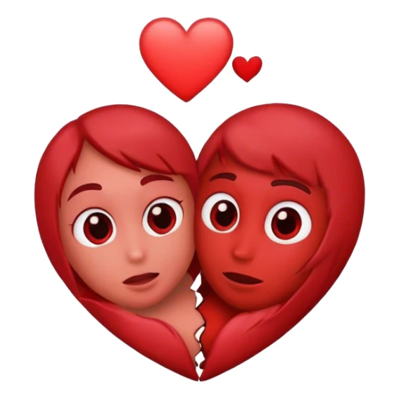 z and o in a heart sticker