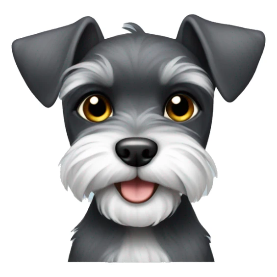 Baby schnauzer sticker