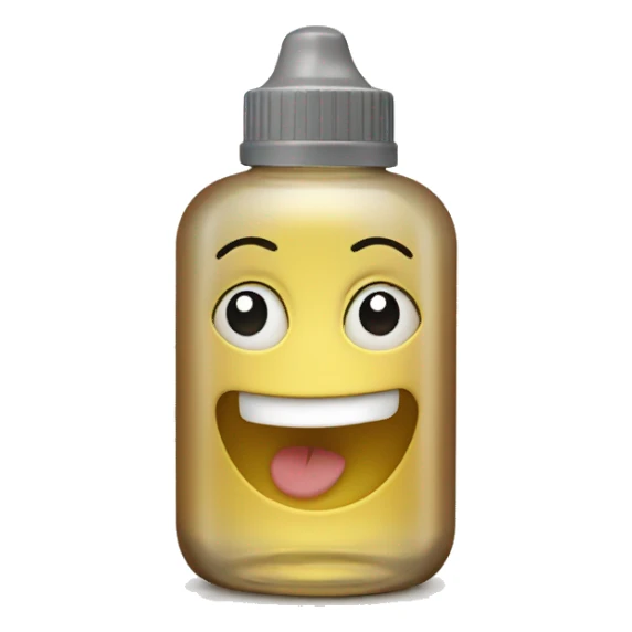 Baby oil bottle  sticker