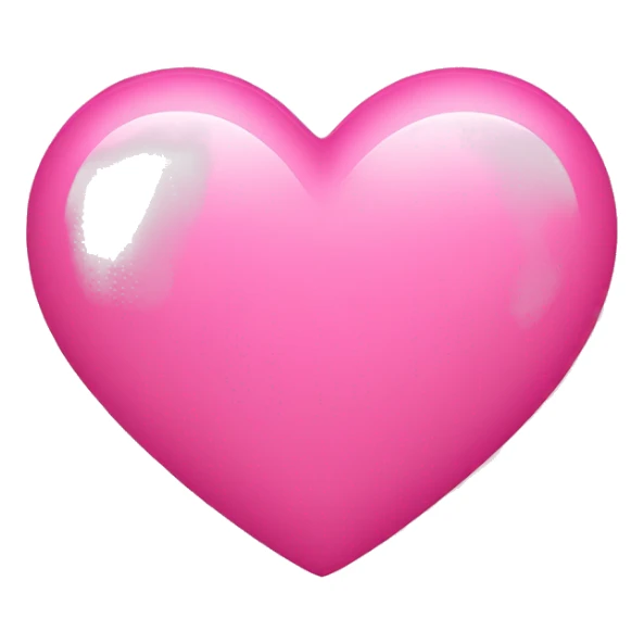 Heart with pink color  sticker