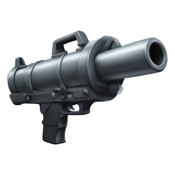 big, big, big gun, like cannon sticker