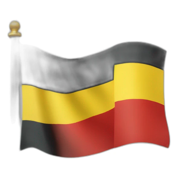 Belgian flag sticker
