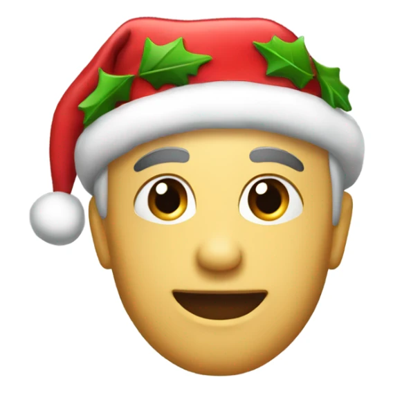 christmas souvenir sticker