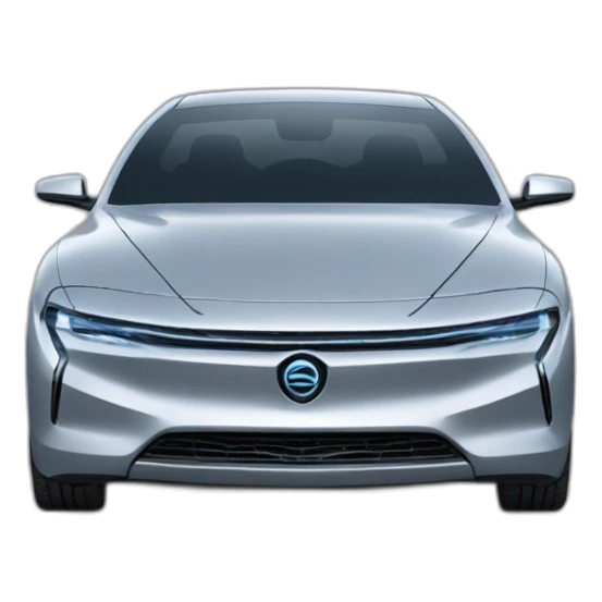 future sedan car of 2030 sticker