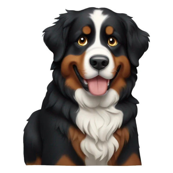 Bernese mountain dog sticker