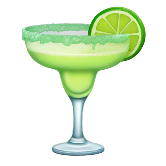 Margarita in a glass sticker