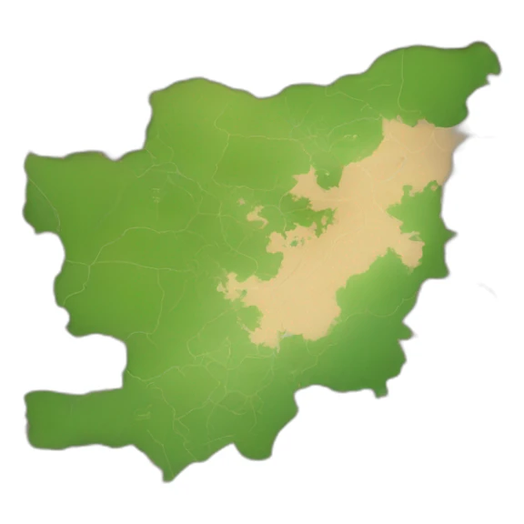 mapa of Uzbekistan  sticker