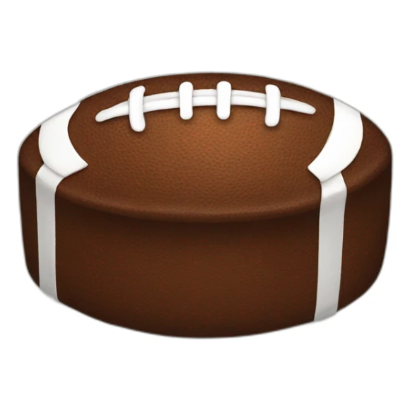 cake football sticker