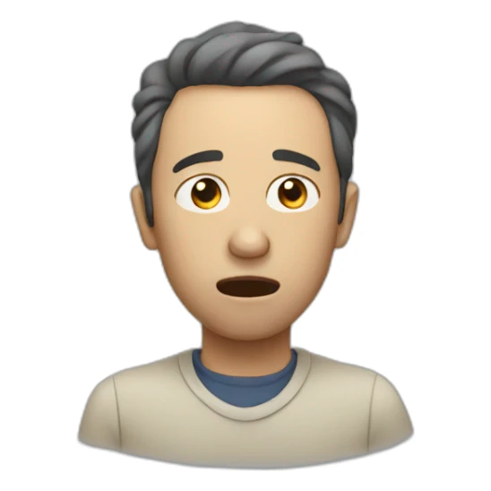 man who breathes sticker