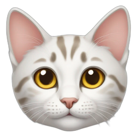 domestic shorthair cat sticker