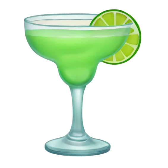 Margarita in a glass sticker