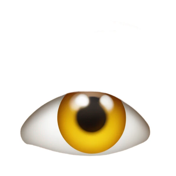 Pair of eyes sticker