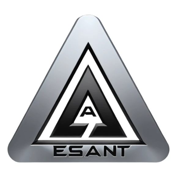 Logo with a L and a M team esport sticker