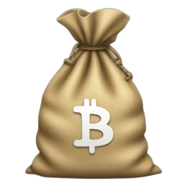 money bag sticker