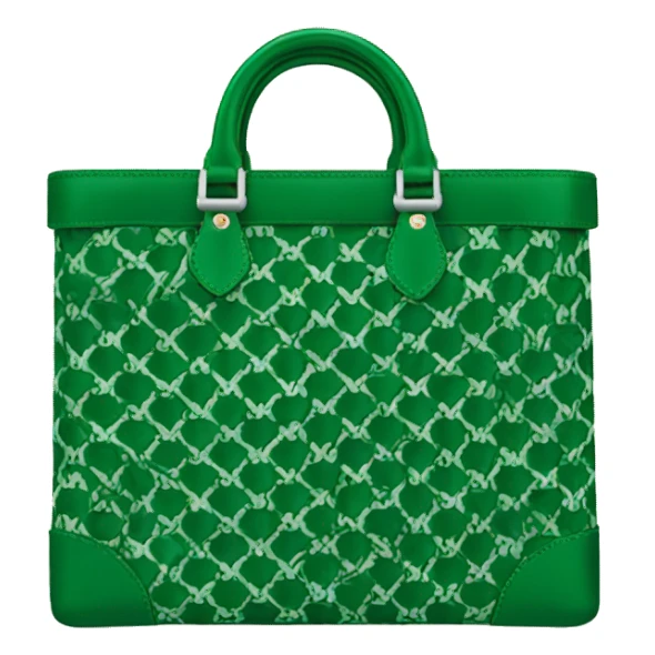 Goyard bag green  sticker