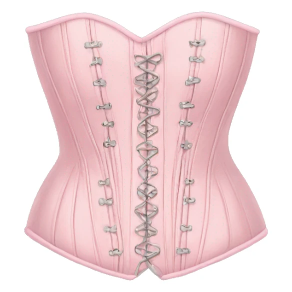 Pastel pink corset  sticker