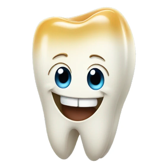 Tooth giving thumbs up sticker