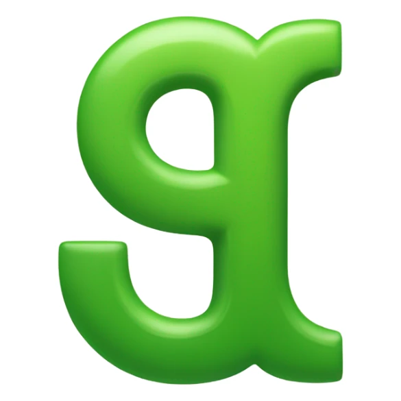 green G sticker
