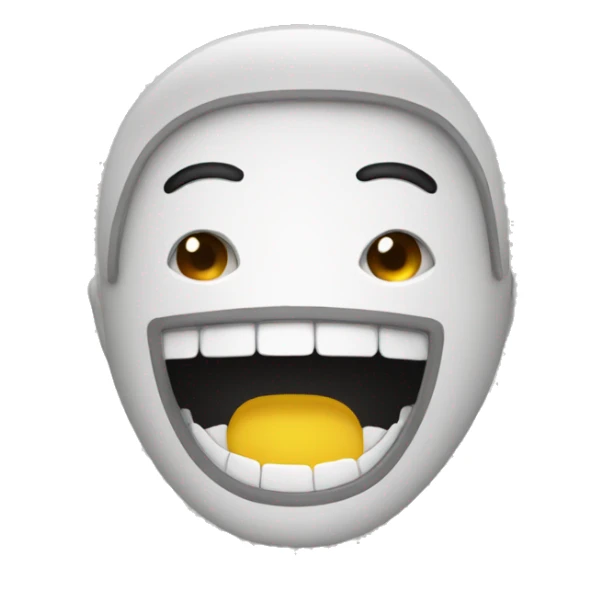 Zipper-Mouth Face Emoji sticker