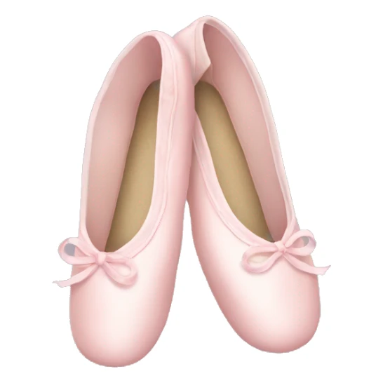 Pale pink ballet shoes sticker