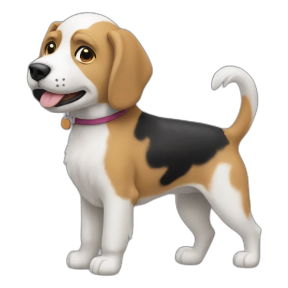 chien-qui-vend-un-stylo sticker