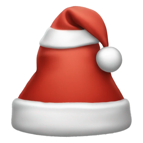 xmas santa hat sticker