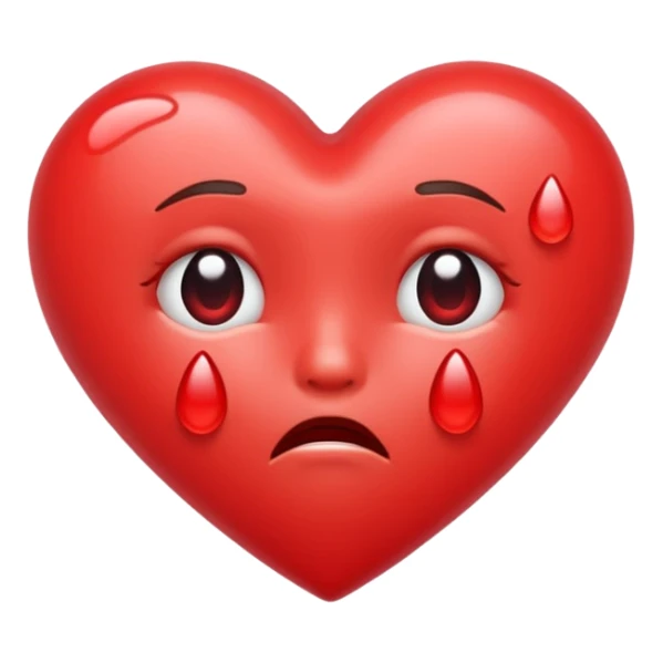 NÃO CHORAS É PRA CHORAS MEME CORAÇÃO VERMELHO sticker