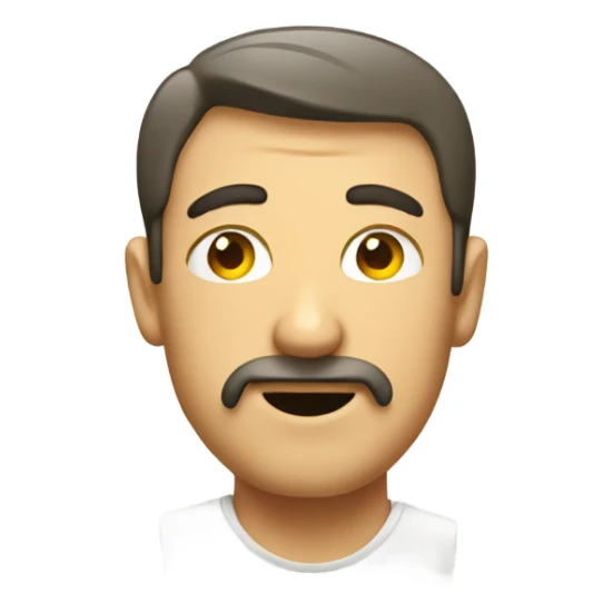 Man in a toilet sticker