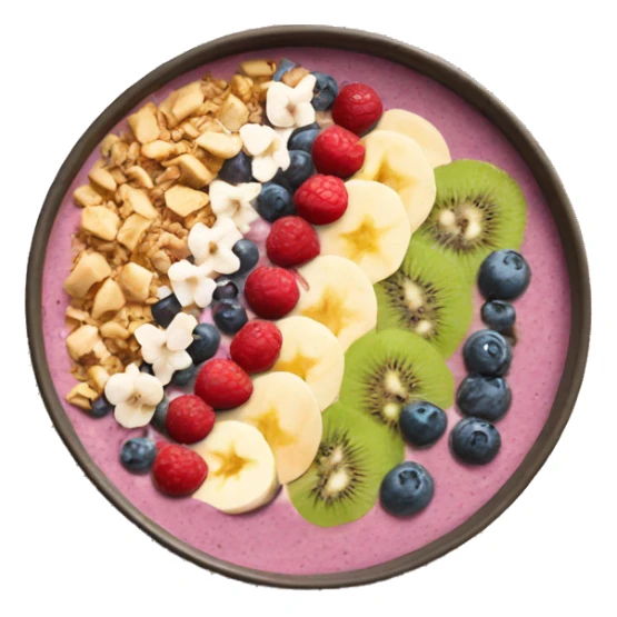 Smoothie bowl sticker