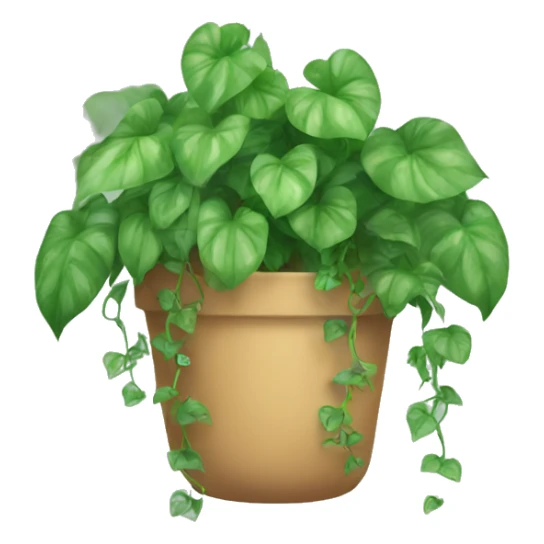 pothos plant hanging vines  sticker